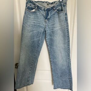 BRAND NEW “WILD FABLE EASY RIGID”Button Fly Low Rise Jeans Size 4